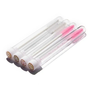 Eyelash Brush with Protective Tube
