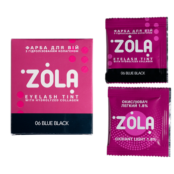 ZOLA Eyelash Tint Sachet 06 BLUE BLACK