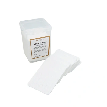 Adhesive glue remover wipes