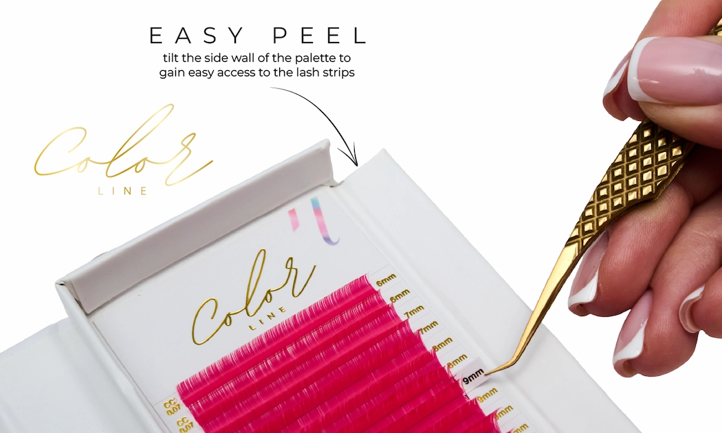 Color Line Lashes PINK color_line_pink_easy_peel_GB1