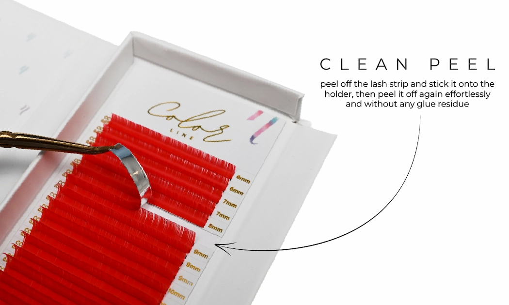 Color Line Lashes RED color_line_red_clean_peel_GB