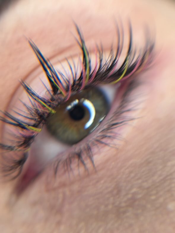 Anime Lashes colour, Aleksandra Andrzejewska