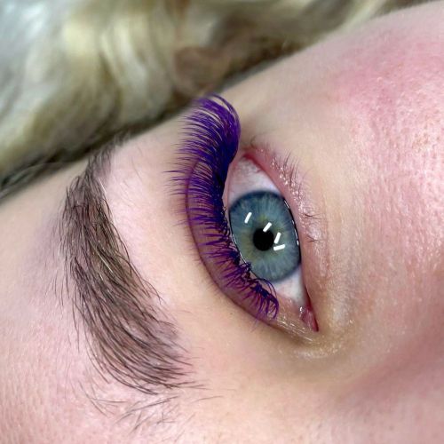 Color line - violet