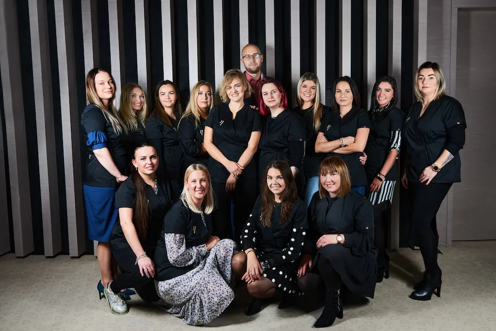 Noble Lashes instructors Noble Lashes instructors during an industry meeting