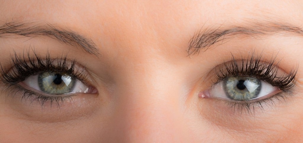 Ideal eyelash length