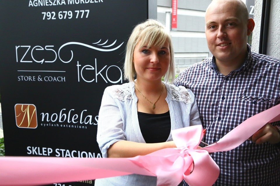 Store owners Agnieszka and Maciej Murdzek from Kraków