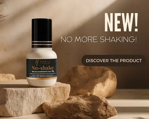 Shake-free eyelash glue? Yes! No-Shake Glue now available at Noble Lashes