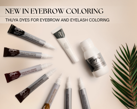 New in eyebrow and eyelash coloring! – Thuya dye for brows and lashes at Noble Lashes