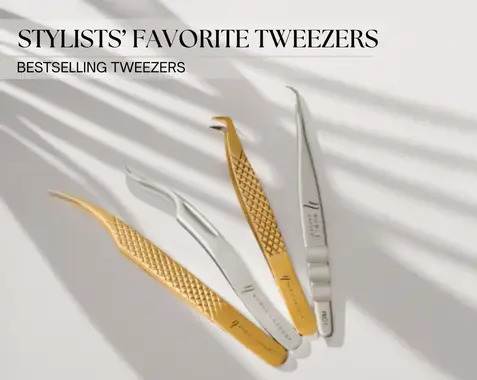 Why do stylists love these tweezers?