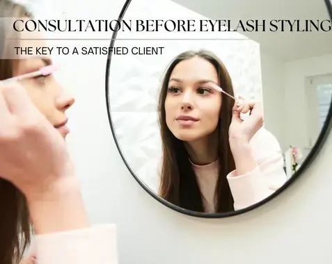 How to conduct a consultation before an eyelash extension treatment? 