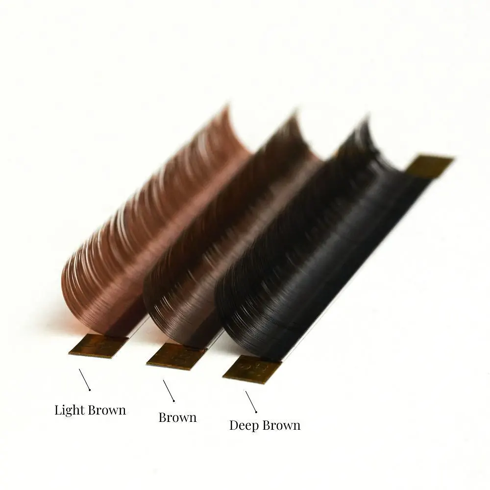Wave Brown Lashes - BROWN