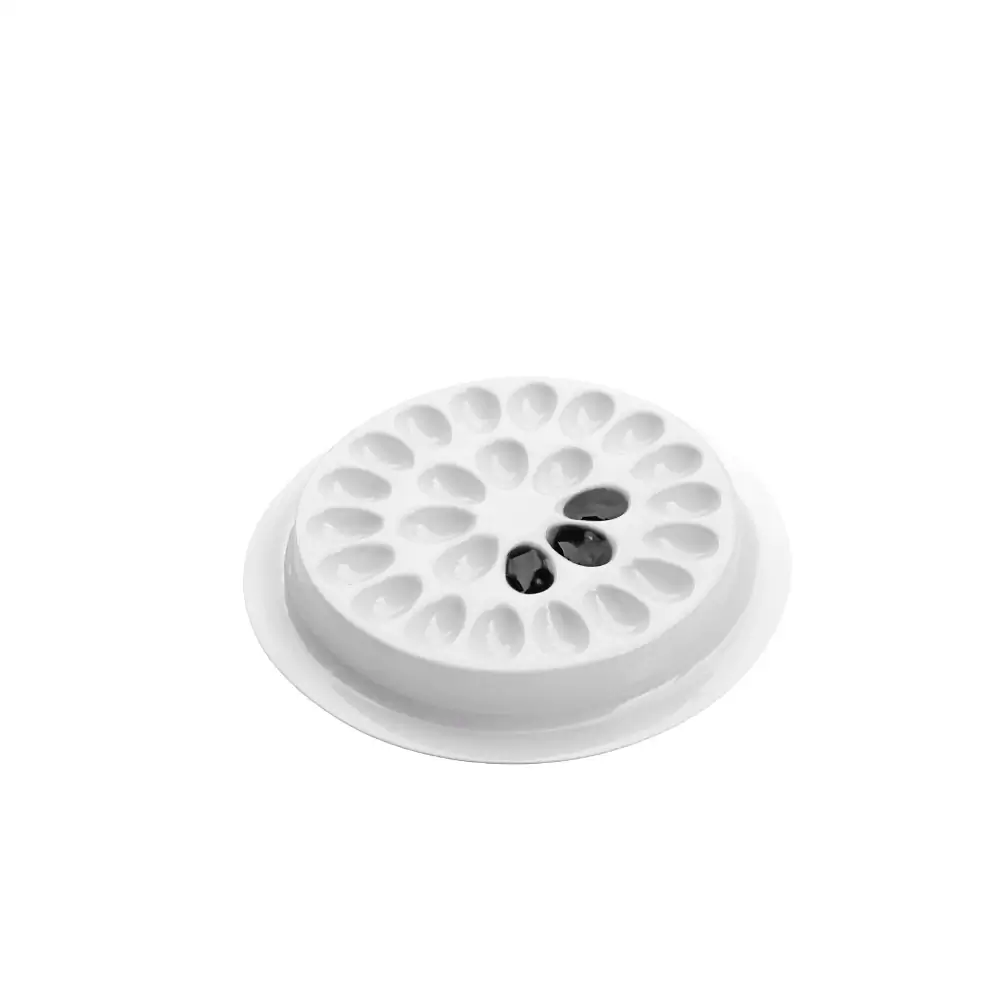 Self-adhesive base for glue drops