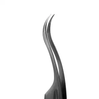 Metallic Tweezer Round for eyelashes