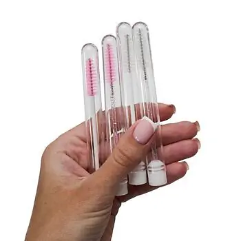 Eyelash Brush with Protective Tube