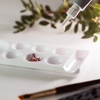 Palette for Mixing Tints and Henna