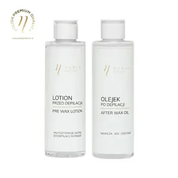 Compact waxing set with honey wax