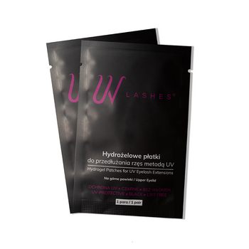 Hydrogel Eyelid Pads for UV Eyelash Extensions