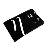Cosmetic Blanket with the Noble Lashes logo 2