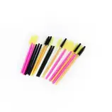 Silicone mascara wand mixed colours 8