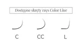 Color Line Lashes RED 4