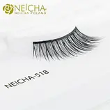 Luxurious false eyelashes on a strip 14