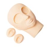 Cosmetic head with inserts for Cosmetic Trainings 1