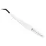 White Tweezer Curved Eyelashes