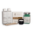 Compact waxing set with aloe wax
