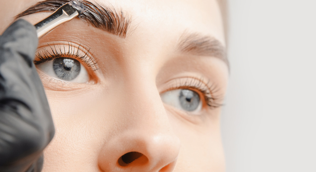 Process and care - eyebrow lamination treatment