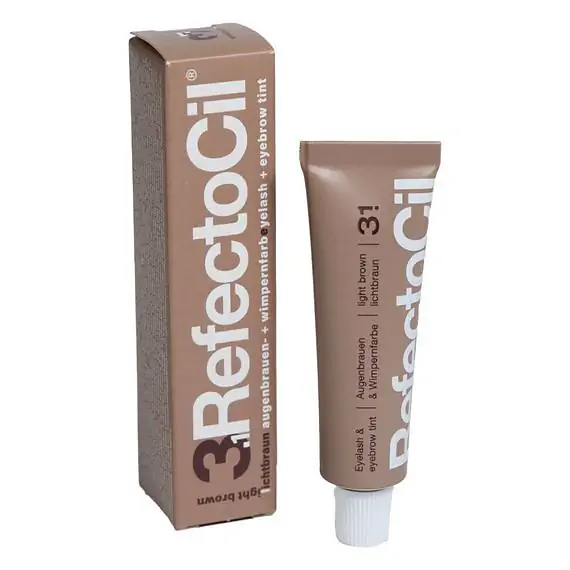 RefectoCil Hair Dye for Eyelashes & Eyebrows light brown