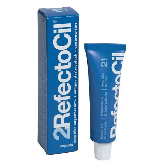 RefectoCil Hair Dye for Eyelashes & Eyebrows dark blue