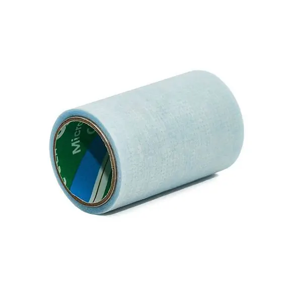 Big silicone hypoallergenic tape 5 cm x 130 cm 50pcs