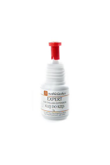Adhesive needle for glue protection