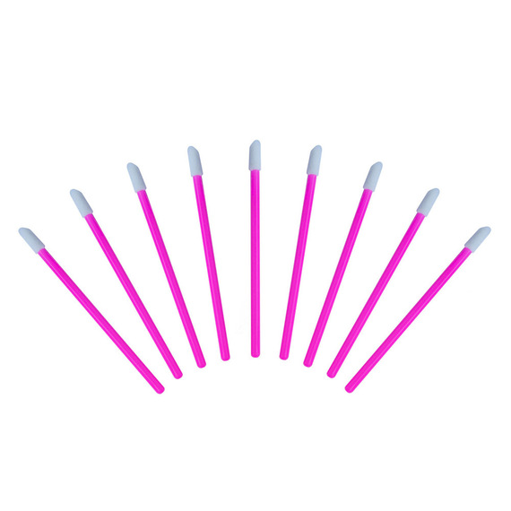 Pink Lint free applicators eyelashes 