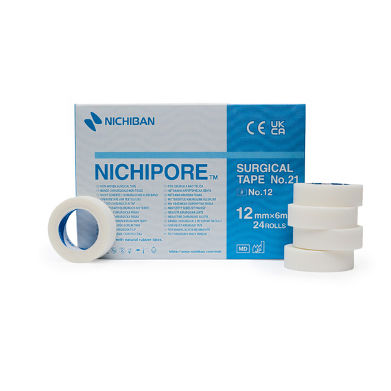 Nichiban Nichipore tape for eyelash lifting – Bulk pack 24 pcs