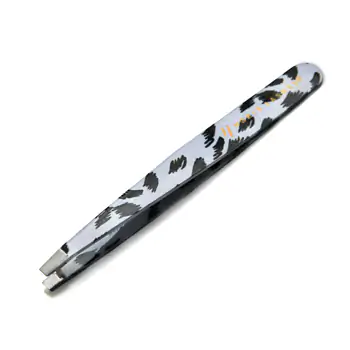 Slant Tweezer white Eyelashes