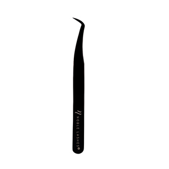 Black tweezer Slim Swan for Eyelash Extension Volume