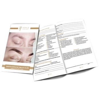 Consultative survey for eyebrow treatment 