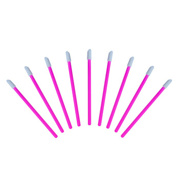 Pink Lint free applicators eyelashes 