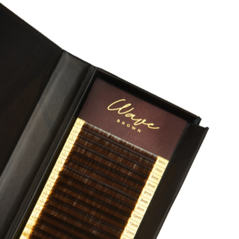 Wave Brown Lashes -  BROWN