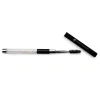 Mascara wand with crystals design