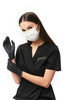 Black Disposable Nitrile Gloves – 100 pcs.