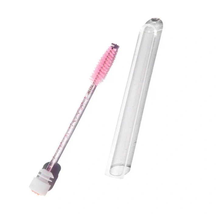 Eyelash Brush with Protective Tube
