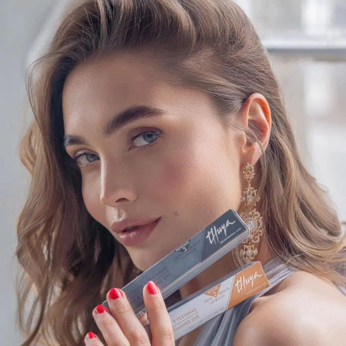 Argan & Keratin Dye for Eyebrows and Eyelashes Thuya