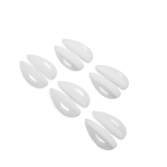 Eye pads for lifting with grooves