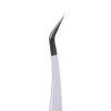 White Tweezer Curved Eyelashes