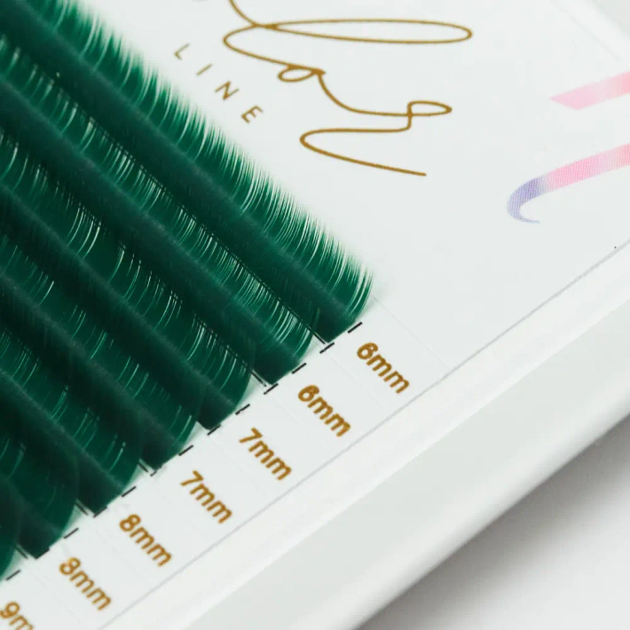 Color Line Lashes GREEN