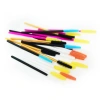 Silicone mascara wand mixed colours