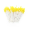 Silicone mascara wand mixed colours