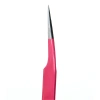 Straight Pink Tweezer F Type Eyelashes